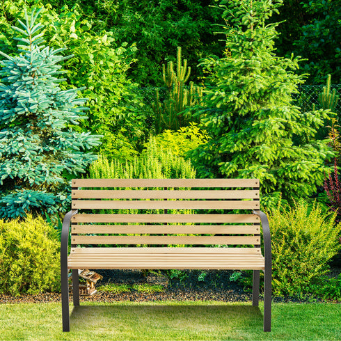 Classic British Garden Bench - Wood